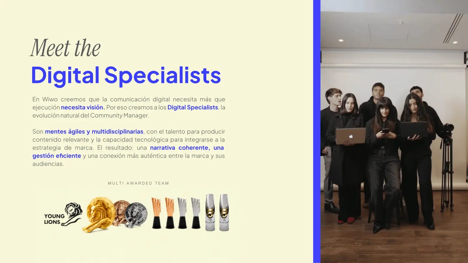 Credencial validada del equipo Digital Specialists