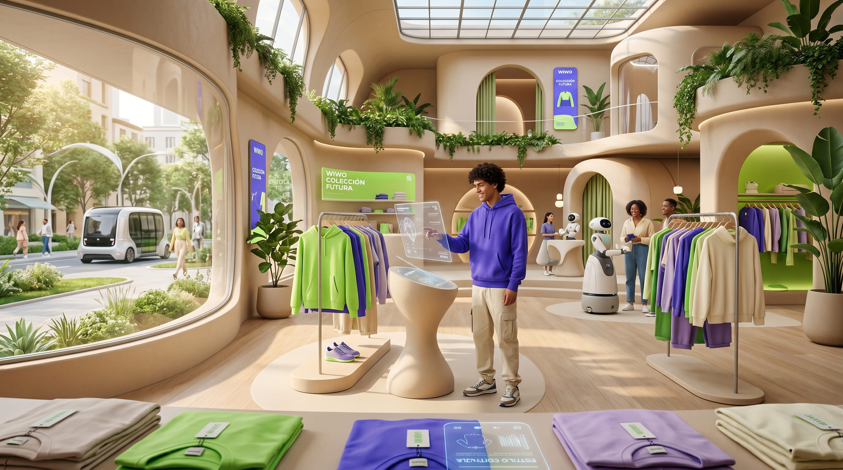Tienda omnicanal Wiwo con experiencia retail integrada