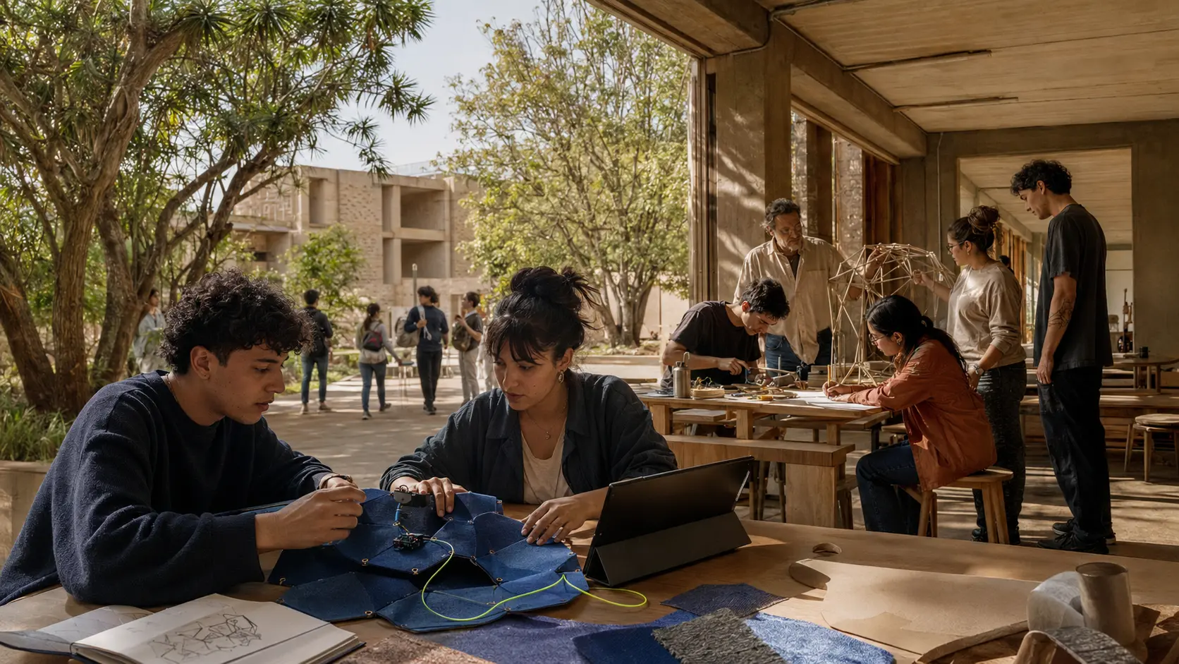 Comunidad universitaria construyendo el futuro de la educación